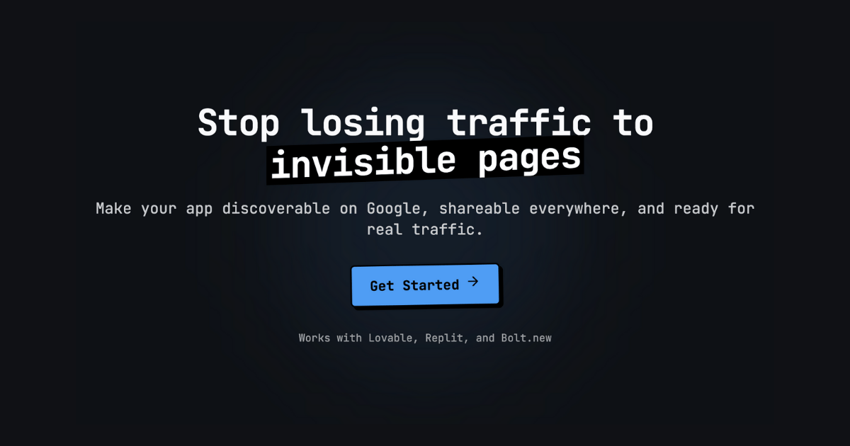 Hado SEO | Prerender.io Alternative